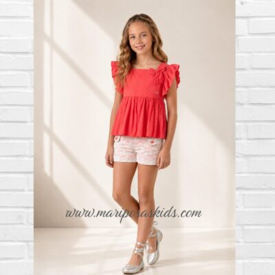 NOMA FERNÁNDEZ Conjunto Short LYON Coral