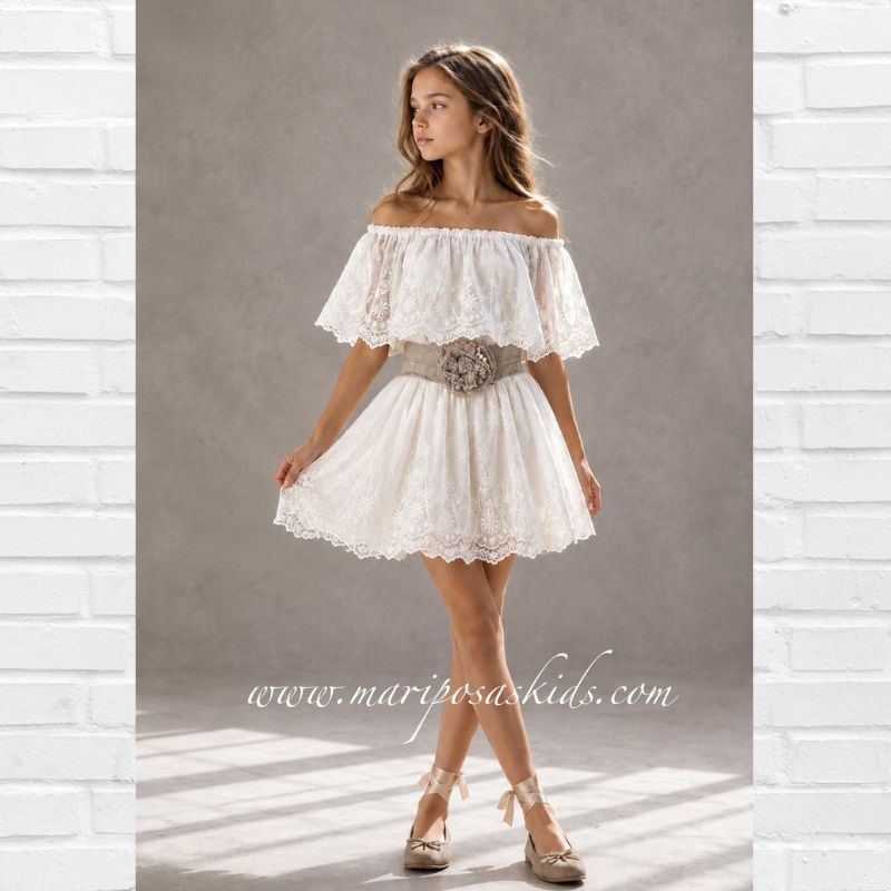 Conjunto BELLA BIMBA Blanco EDRILLE