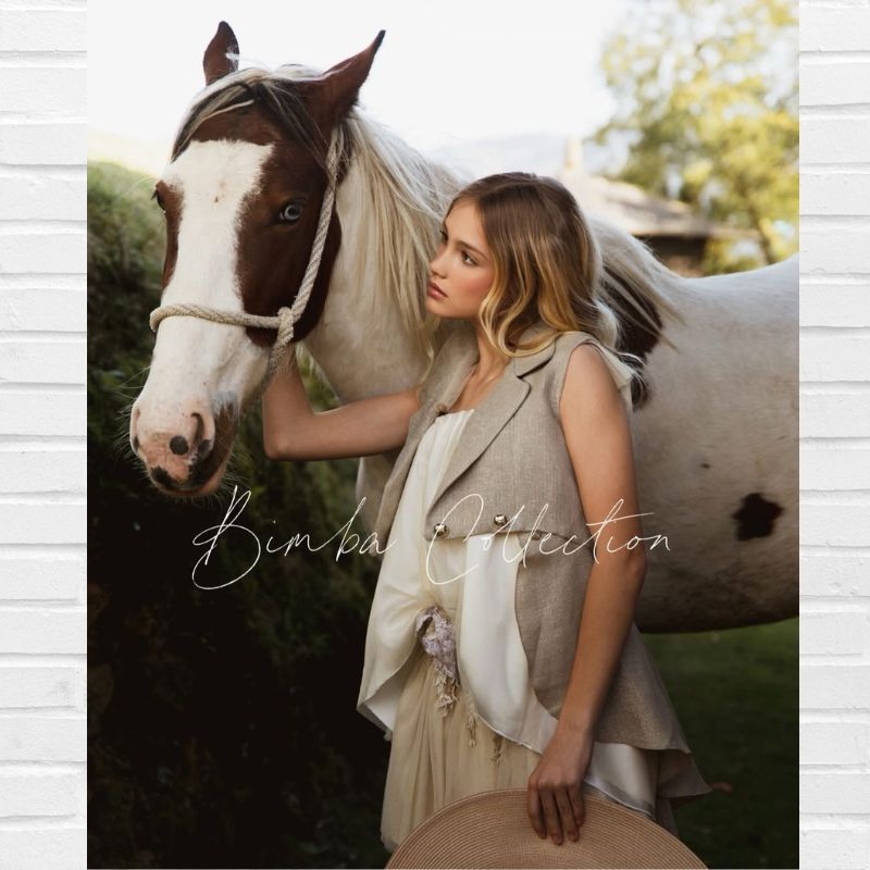 Chaleco BELLA BIMBA Fibras Naturales Lúrex - Imagen 2