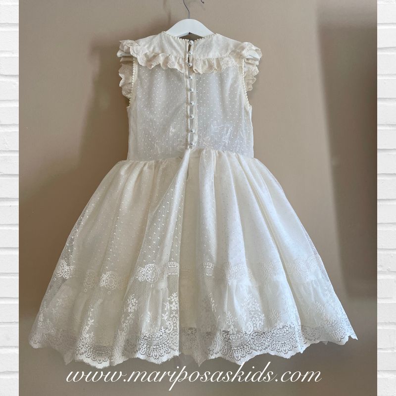 Vestido Lolittos PRALINÉ Tul Plumeti - Imagen 3