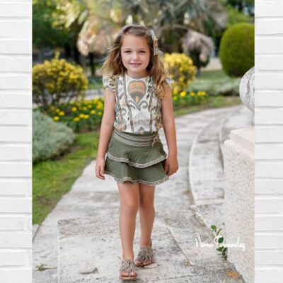 NOMA FERNÁNDEZ Conjunto MIMOSA Falda/culote