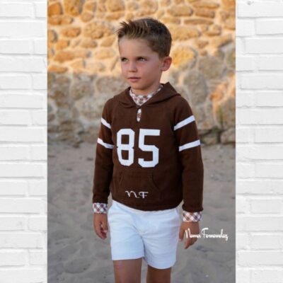 NOMA FERNÁNDEZ Jersey TILO Niño Marrón