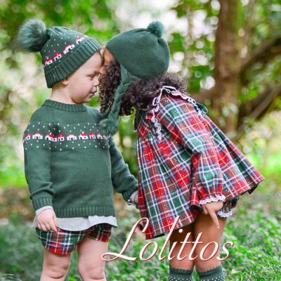LOLITTOS Jesusito y Cubre Poalla Escocés