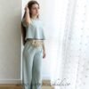 BELLA BIMBA Aguamarina Pantalón y Blusa - Imagen 3