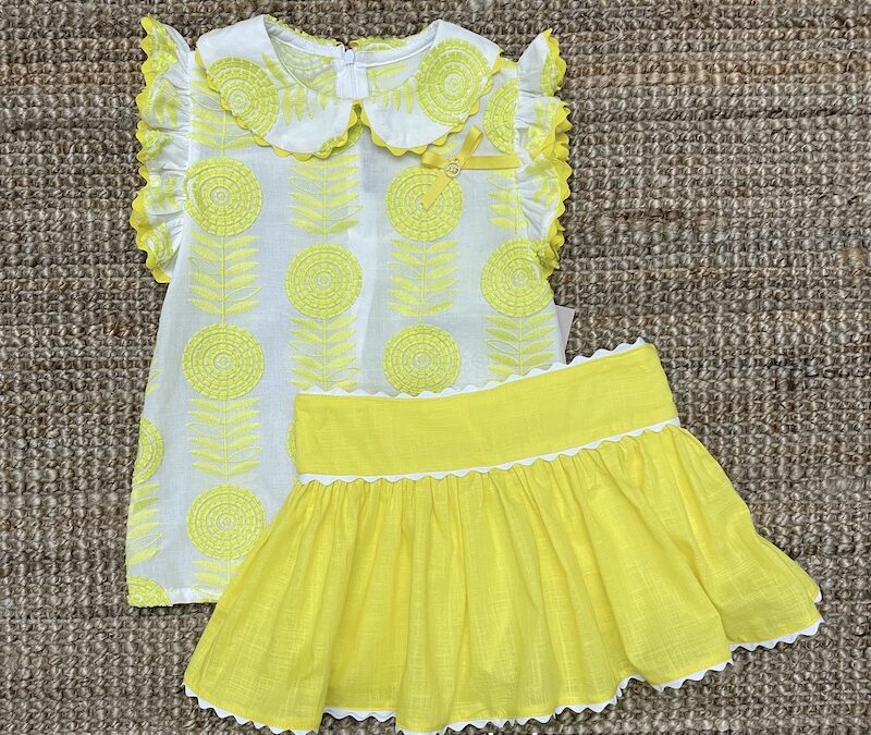 NOMA FERNÁNDEZ Blusa Bombacho Amarilla TOLOUSE