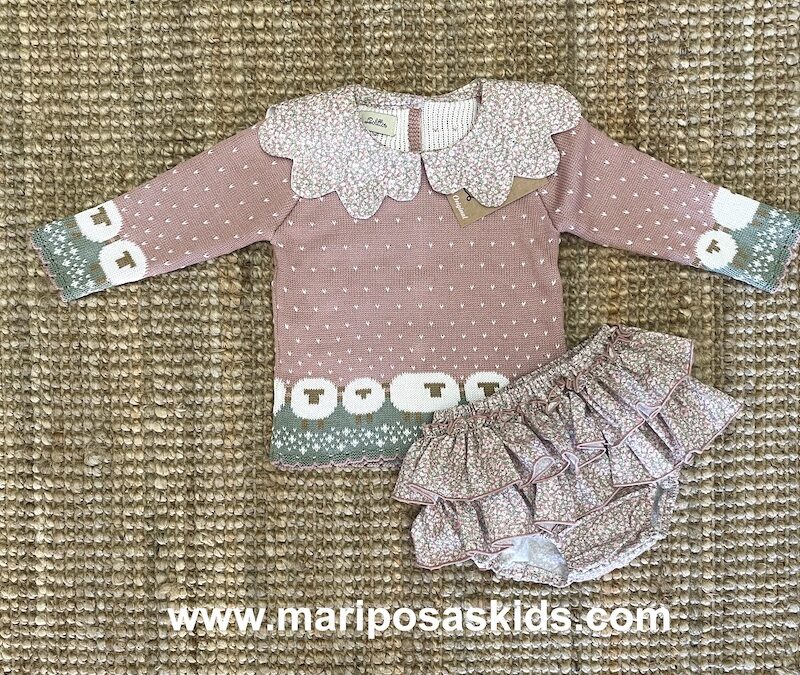 LOLITTOS Jubón y Cubre BORREGUITO