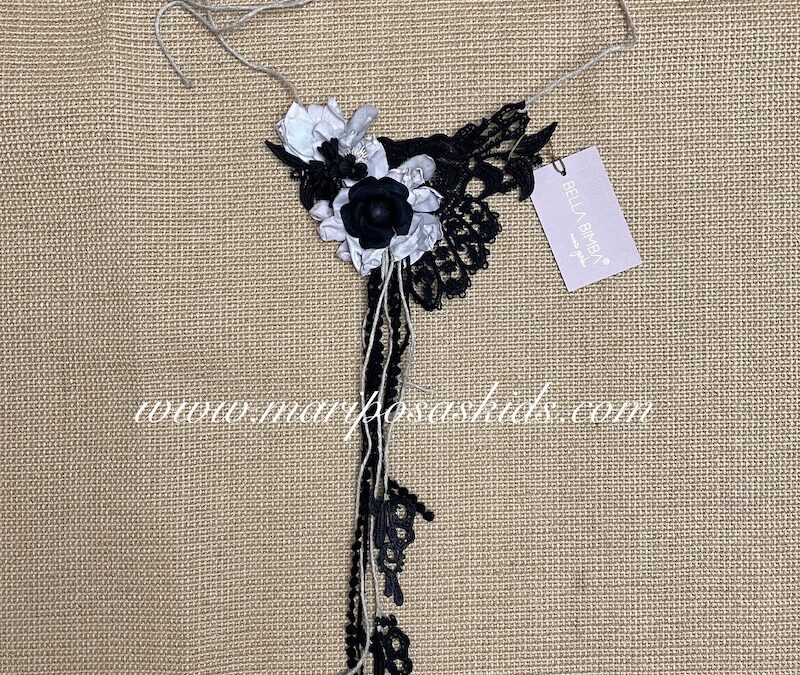 Pechera Bella Bimba Puntilla Negra