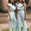 Conjunto LA AMAPOLA Verdemar Pantalón y Top - Imagen 3