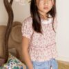 Blusa MON PETIT Colección Rosa Flores - Imagen 3