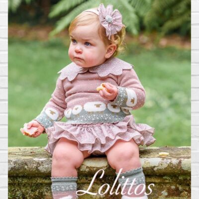 LOLITTOS Jubón y Cubre BORREGUITO