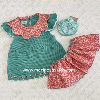 Lolittos AROMA Top Punto y Cubrefalda