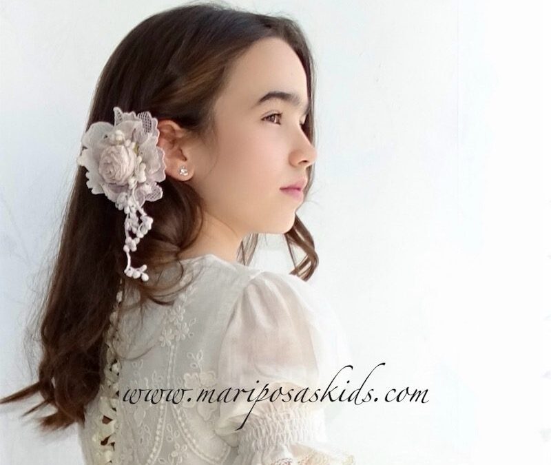 Tocado Rosa Bella BIMBA