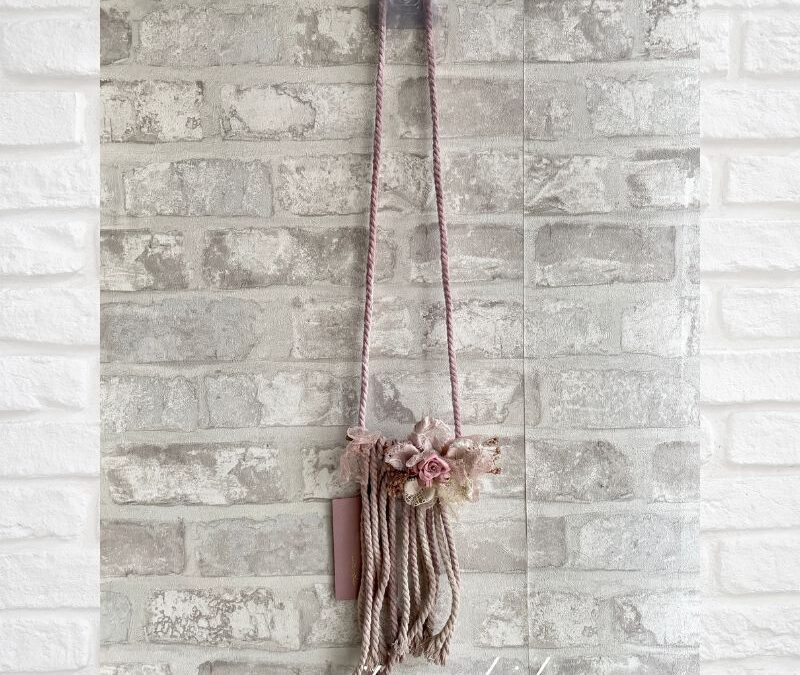 Collar Bella Bimba Cordón Rosa