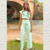 Conjunto LA AMAPOLA Verdemar Pantalón y Top