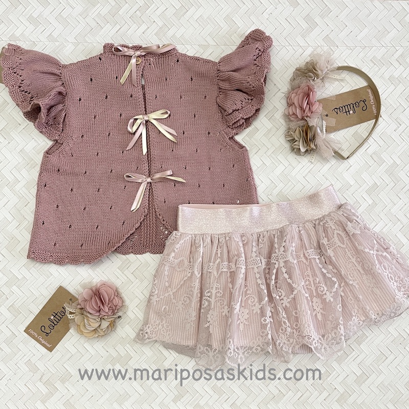 Lolittos DUQUESA Top Punto y Falda/cubre - Imagen 8