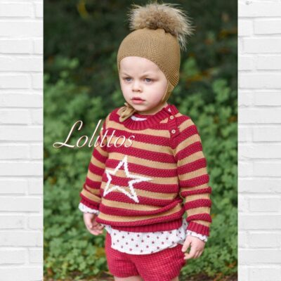 LOLITTOS Conjunto Niño ADEL Tres Piezas