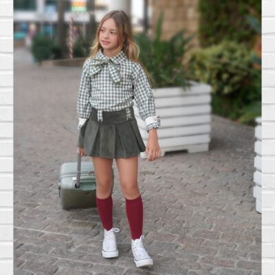 NOMA FERNÁNDEZ Blusa y Bombacho DAFNE Verde