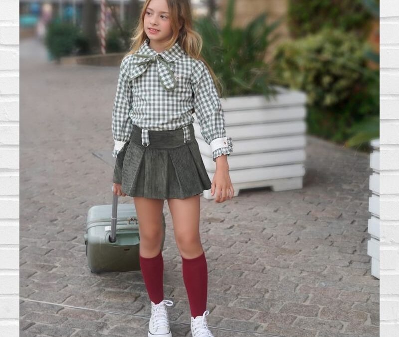 NOMA FERNÁNDEZ Blusa y Bombacho DAFNE Verde