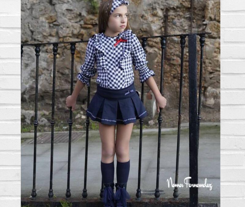 NOMA FERNÁNDEZ Blusa y Bombacho MILÁN Azul