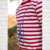 Sudadera Mon Petit Niño Rayas Rojas - Imagen 4