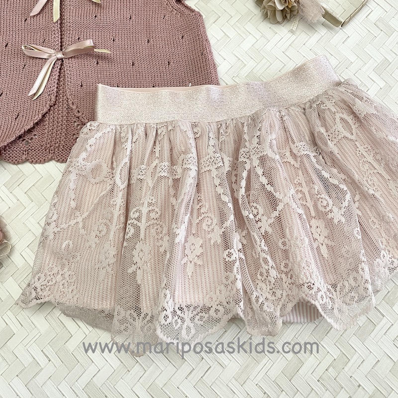 Lolittos DUQUESA Top Punto y Falda/cubre - Imagen 4