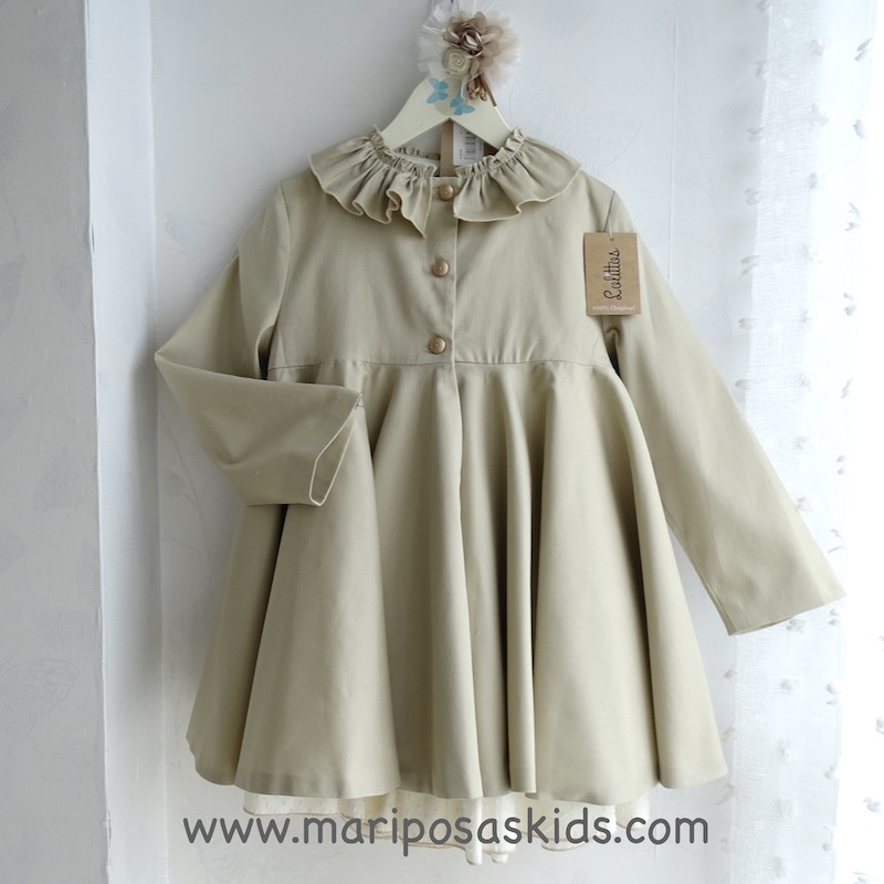 Lolittos Gabardina Beige Vuelo