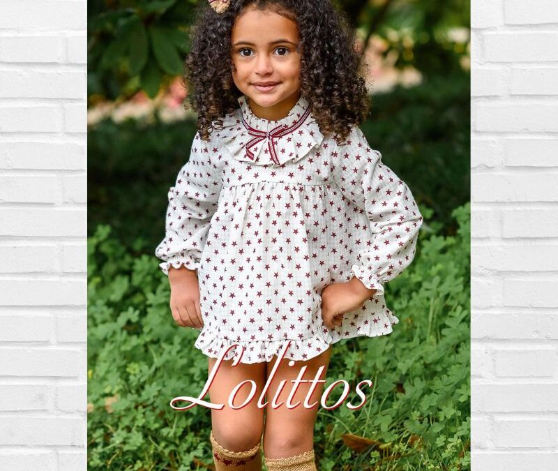 LOLITTOS Blusón y Cubre ADEL Estrellas