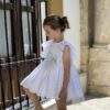 Vestido LAPEPPA Bordado Tul Verdemar