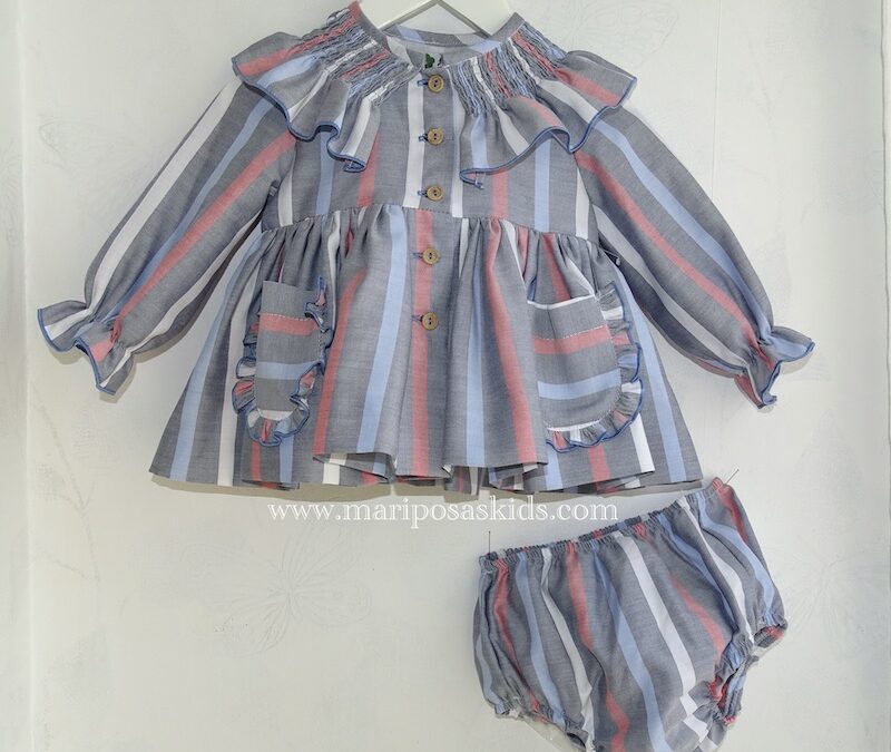 Jesusito LAPEPPA Rayas Gris Coral