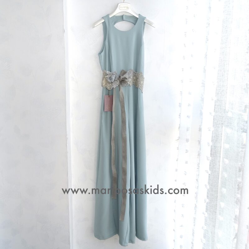 Mono BELLA BIMBA Crepe Aguamarina - Imagen 5