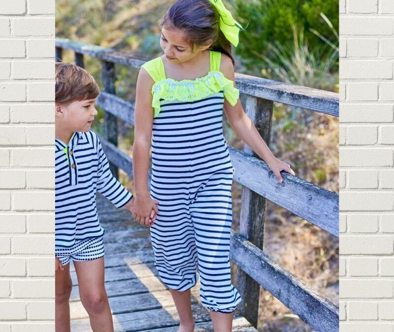 Mono LA MARTINICA Rayas y Flúor CAPITÁN NEMO