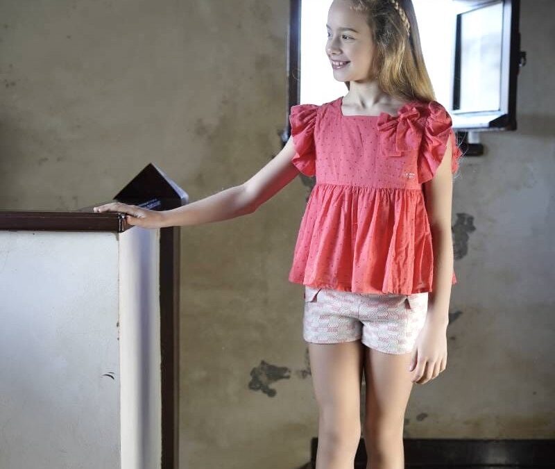 NOMA FERNÁNDEZ Conjunto Short LYON Coral