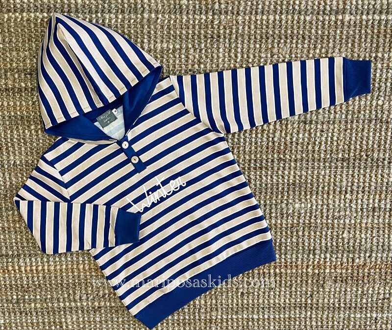 Sudadera Rayas MON PETIT BONBON Niño