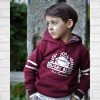 NOMA FERNANDEZ Sudadera Niño Granate VENUS