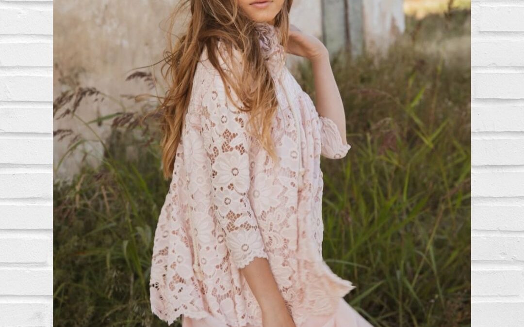 Vestido BELLA BIMBA Rosa-Asalmonado ZEBBEI