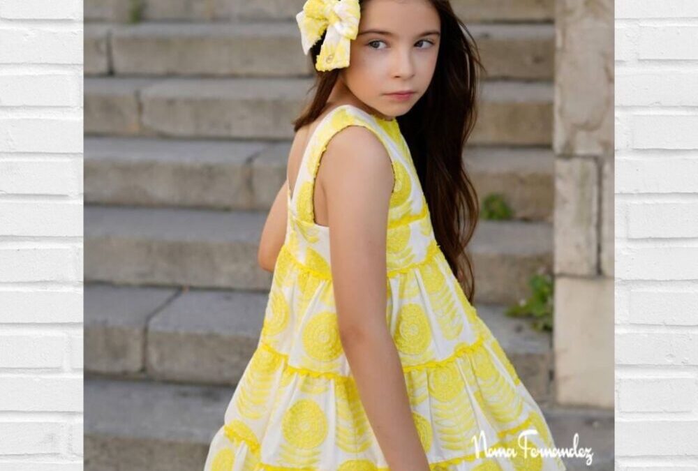 NOMA FERNÁNDEZ Vestido TOLOUSE Amarillo