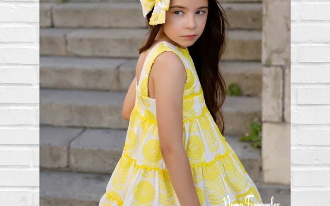 NOMA FERNÁNDEZ Vestido TOLOUSE Amarillo